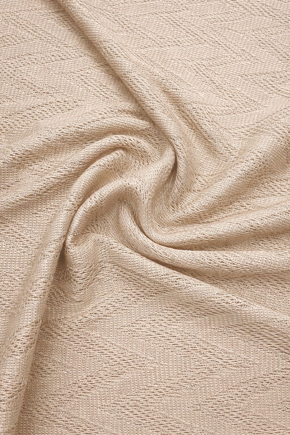 תחרה קרושה טקסטורה זיגזג צבע קפוצינו