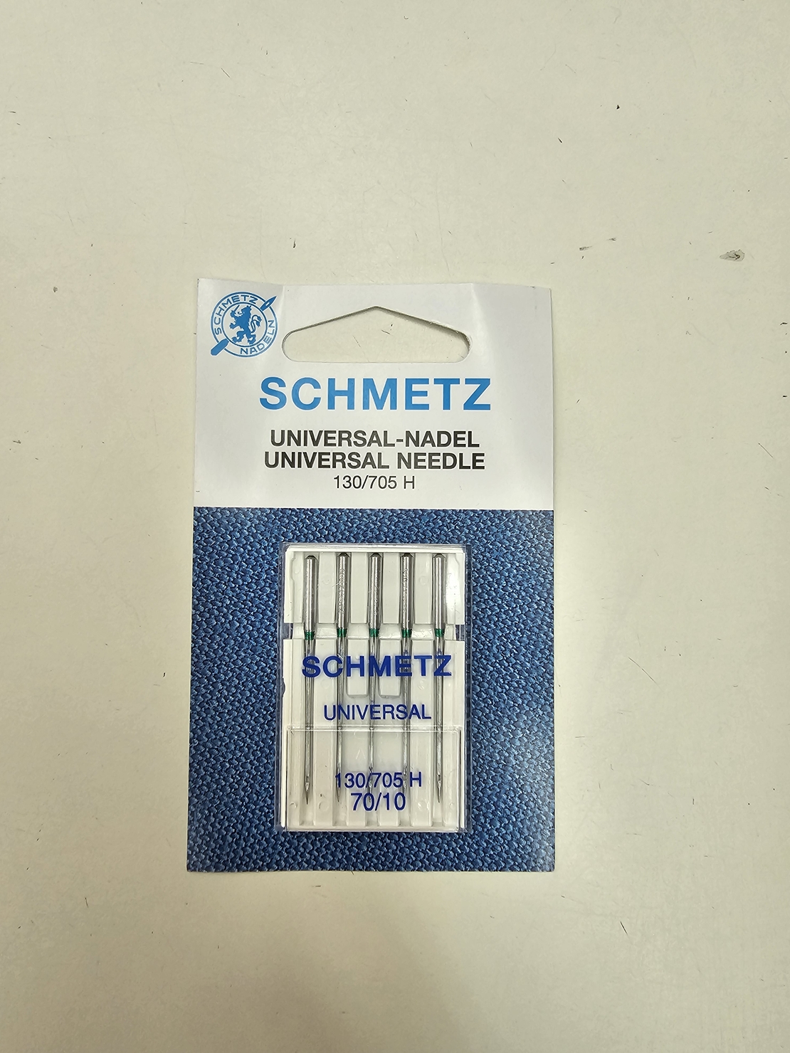סט 5 מחטים למכונה גודל 70/10