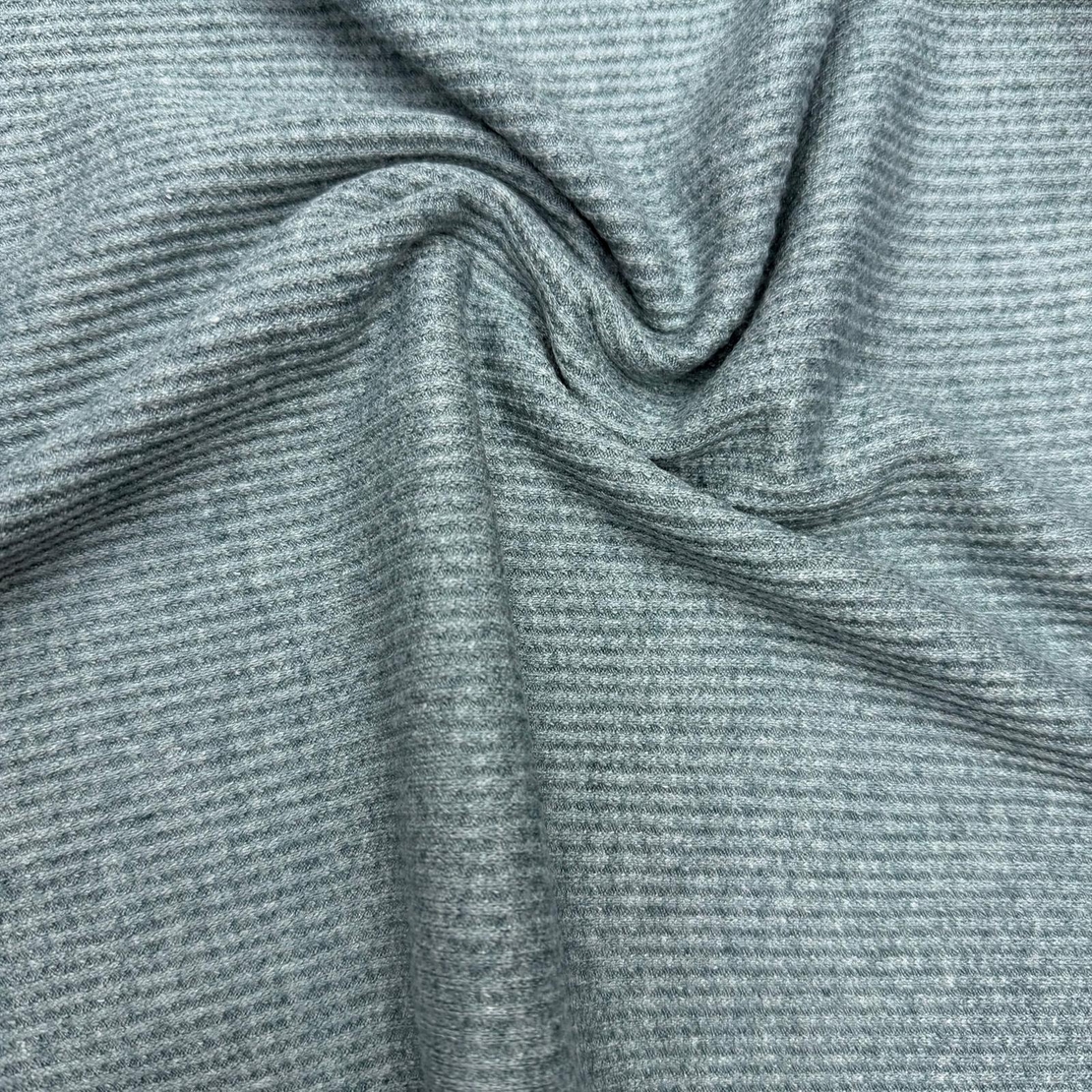 סריג וופל צבע מנטה דגם אנסטסיה