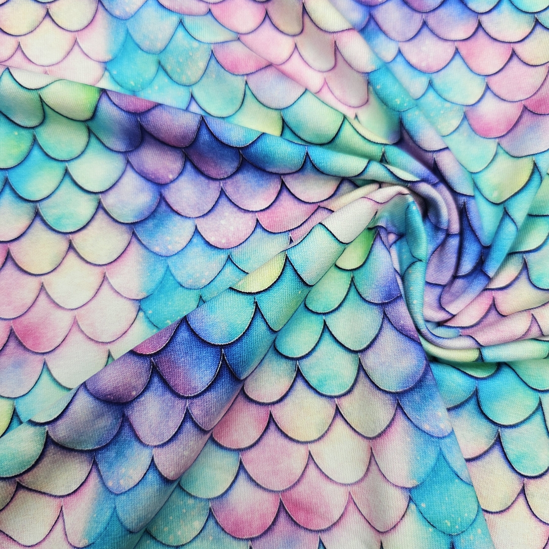 טריקו דפוס דיגיטלי דגם בת הים הקטנה