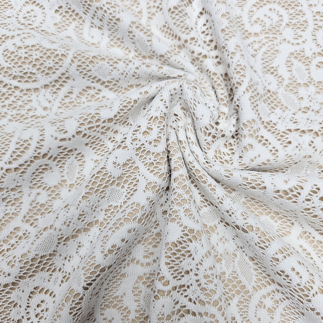 תחרה קרושה צבע אופוויט