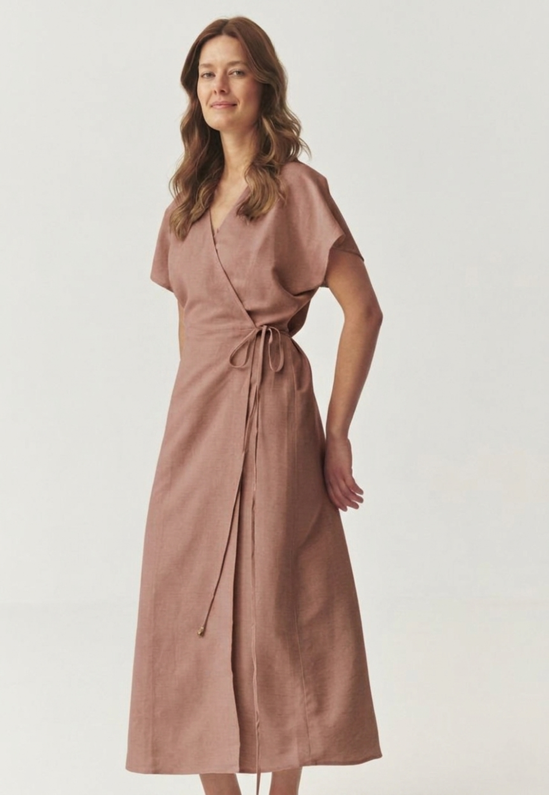 אריג טנסל צבע טופי