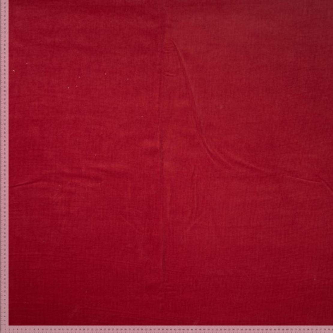 אריג קורדרוי בייבי צבע בורדו יין