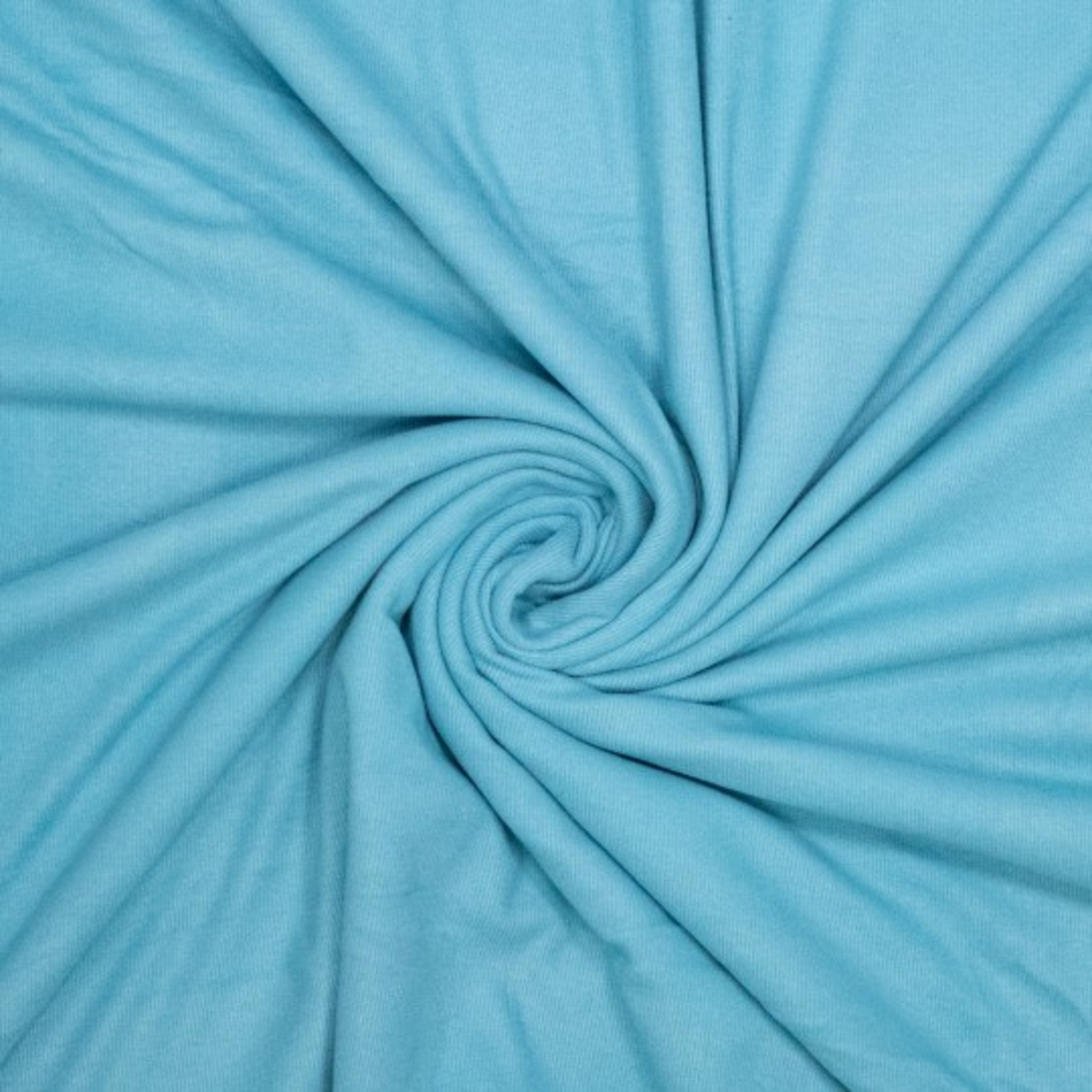 סריג ריב מוברש צבע תכלת שמיים