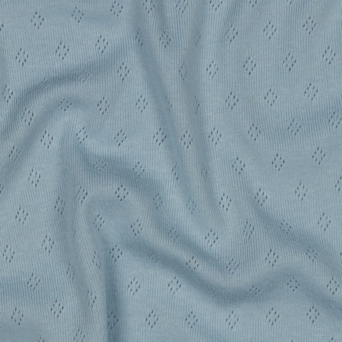 סריג פוינטל צבע תכלת