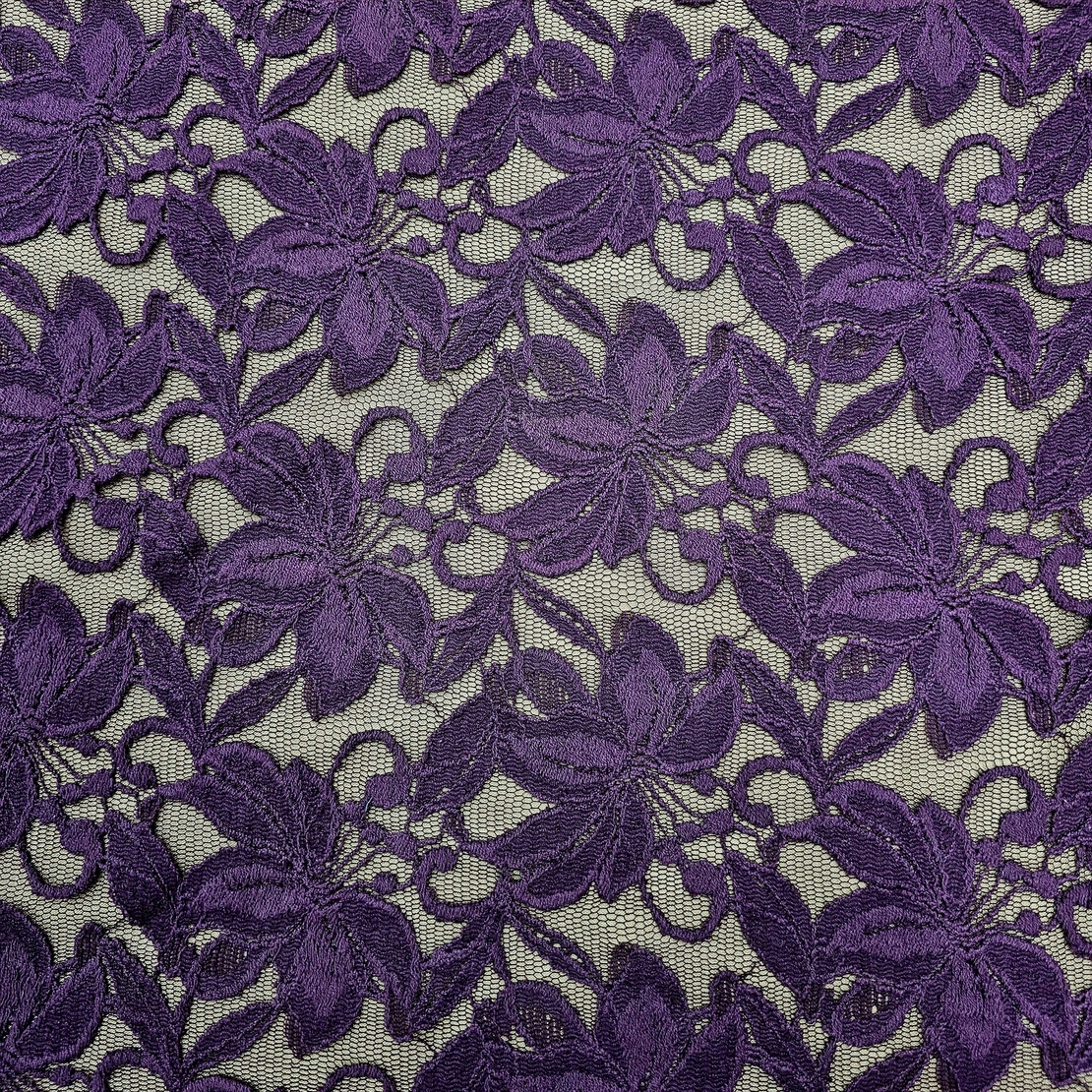 תחרה לייקרה צבע חציל