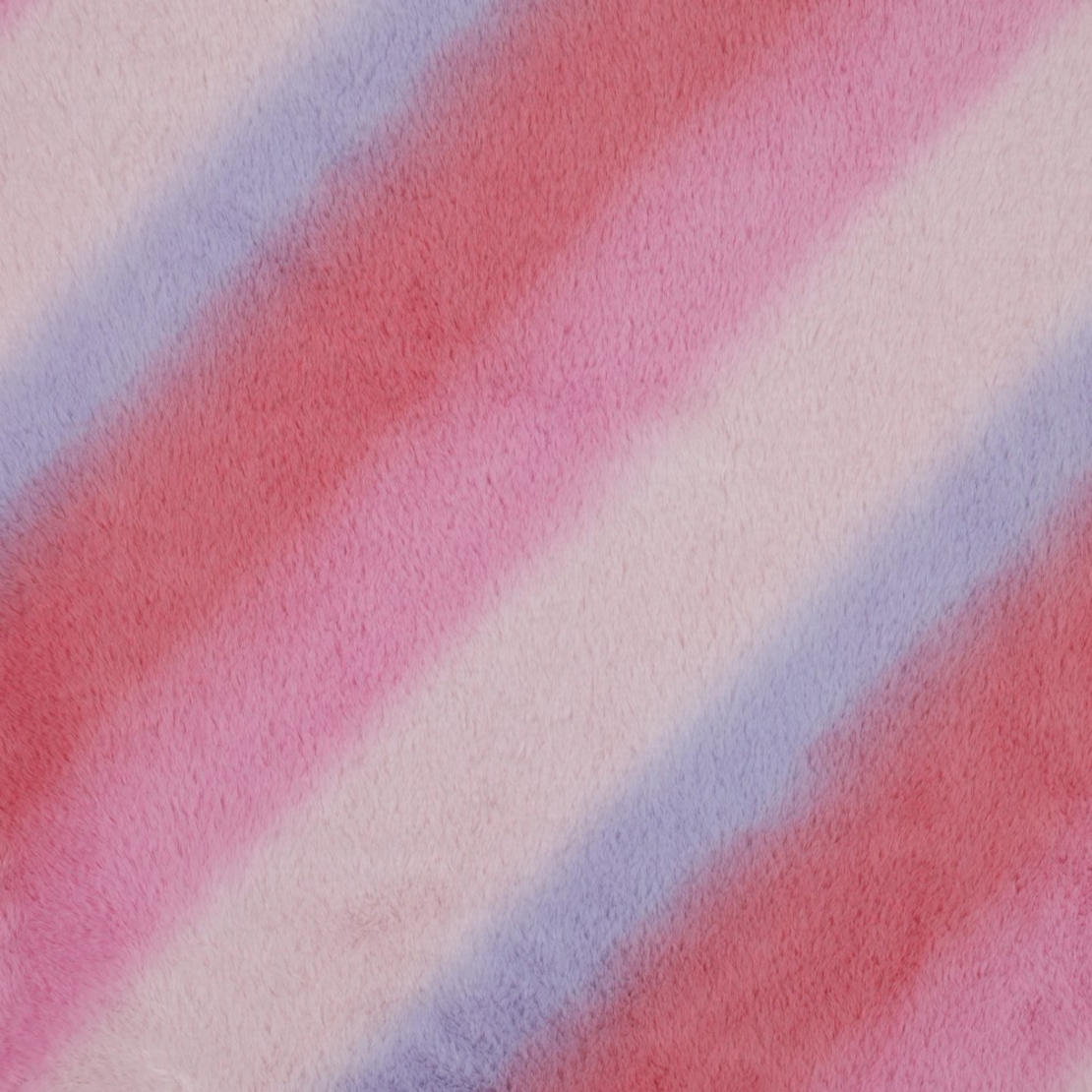 פרווה משי דגם RAINBOW STRIPES