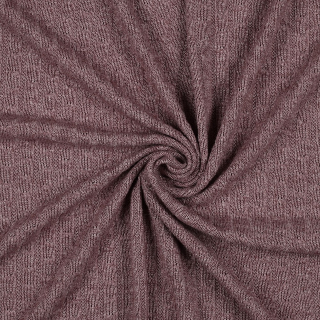 סריג צמות צבע ורוד עתיק