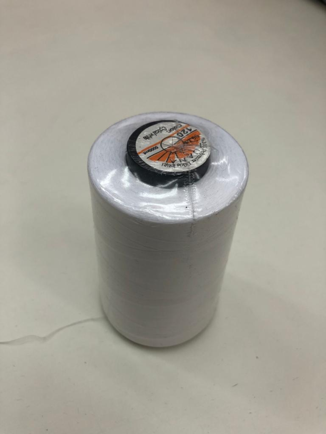חוט קונוס לבן 5000 מטר 