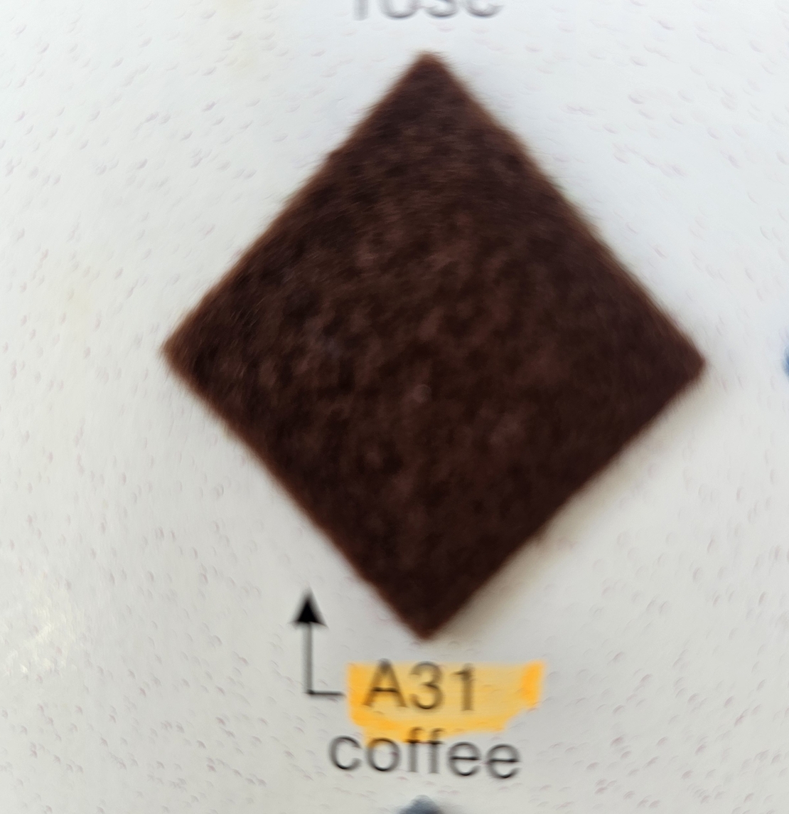 בד לבד צבע חום קפה