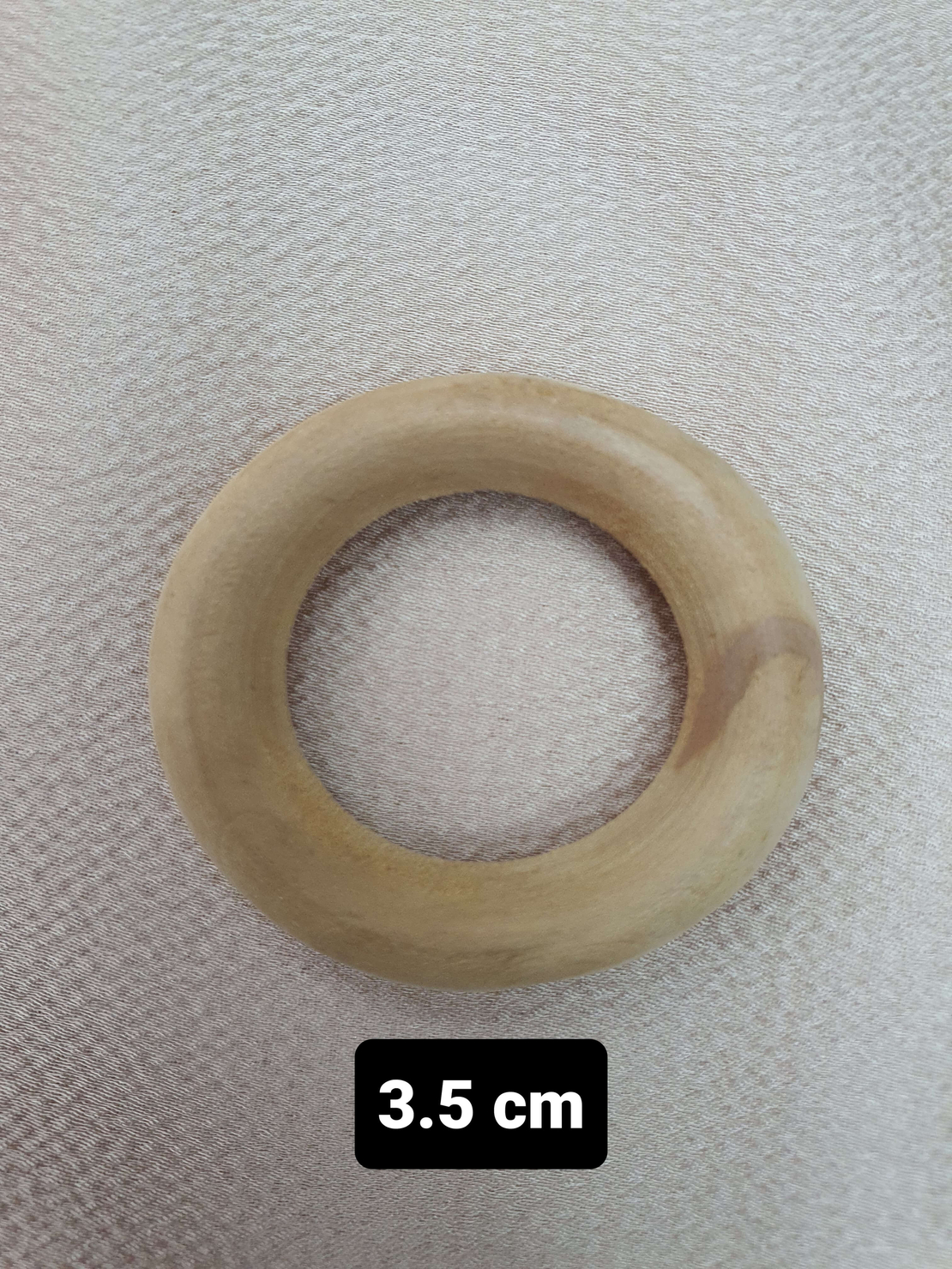 חישוק עץ לבגד ים גודל 3.5 ס
