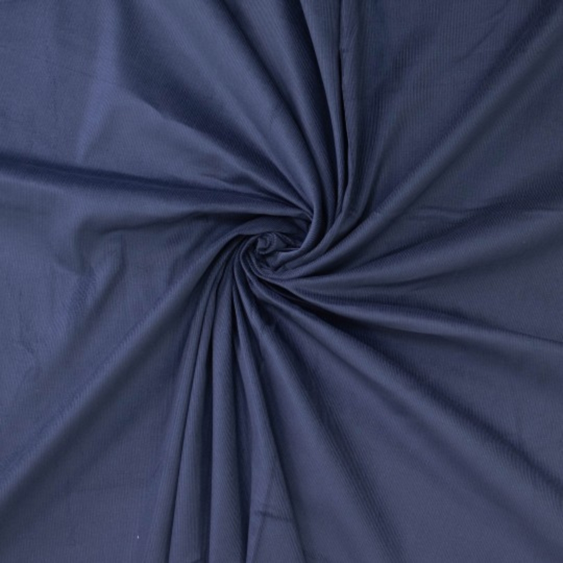 אריג קורדרוי בייבי מכובס צבע כחול כהה