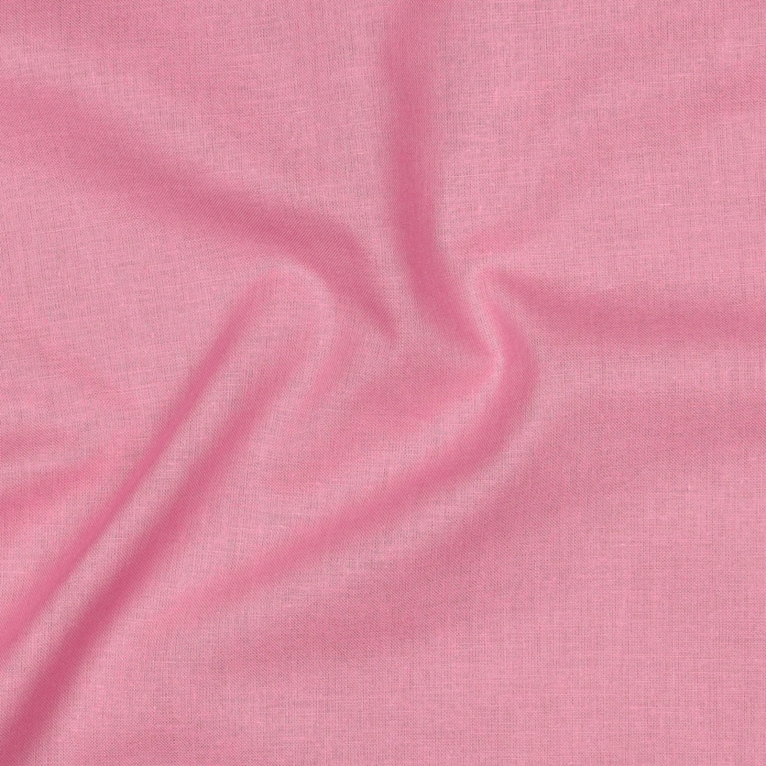 אריג כותנה חלק צבע ורוד