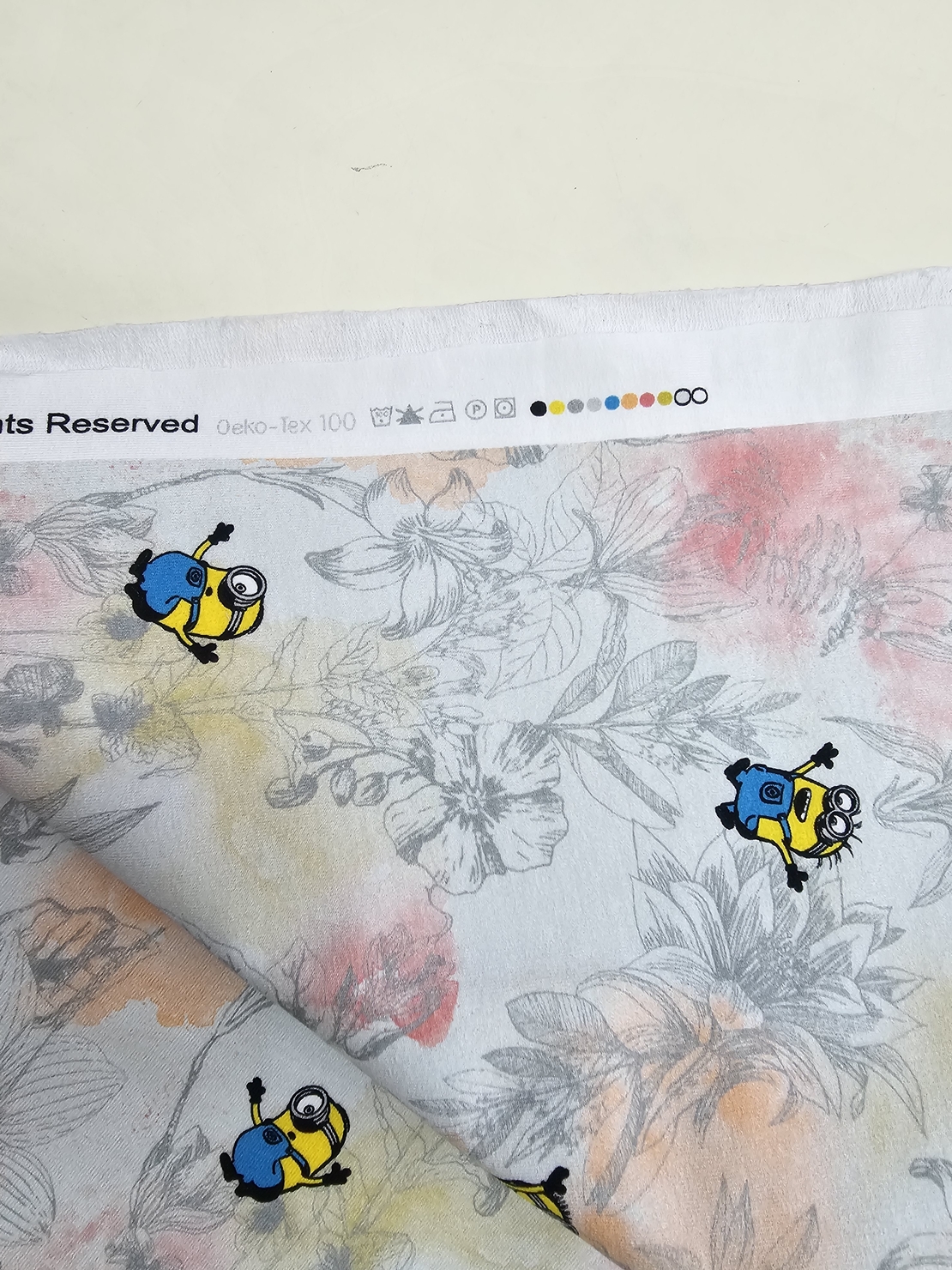 פרנץ טרי דפוס מיניונים שמחים