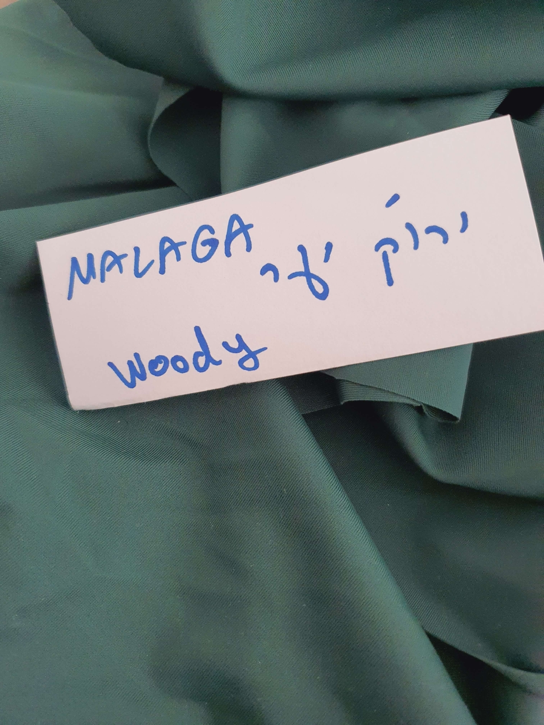 לייקרה בגד ים ירוק יער דגם Malaga woody 