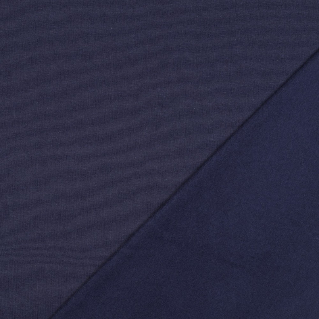 בד פוטר אורגני צבע נייבי