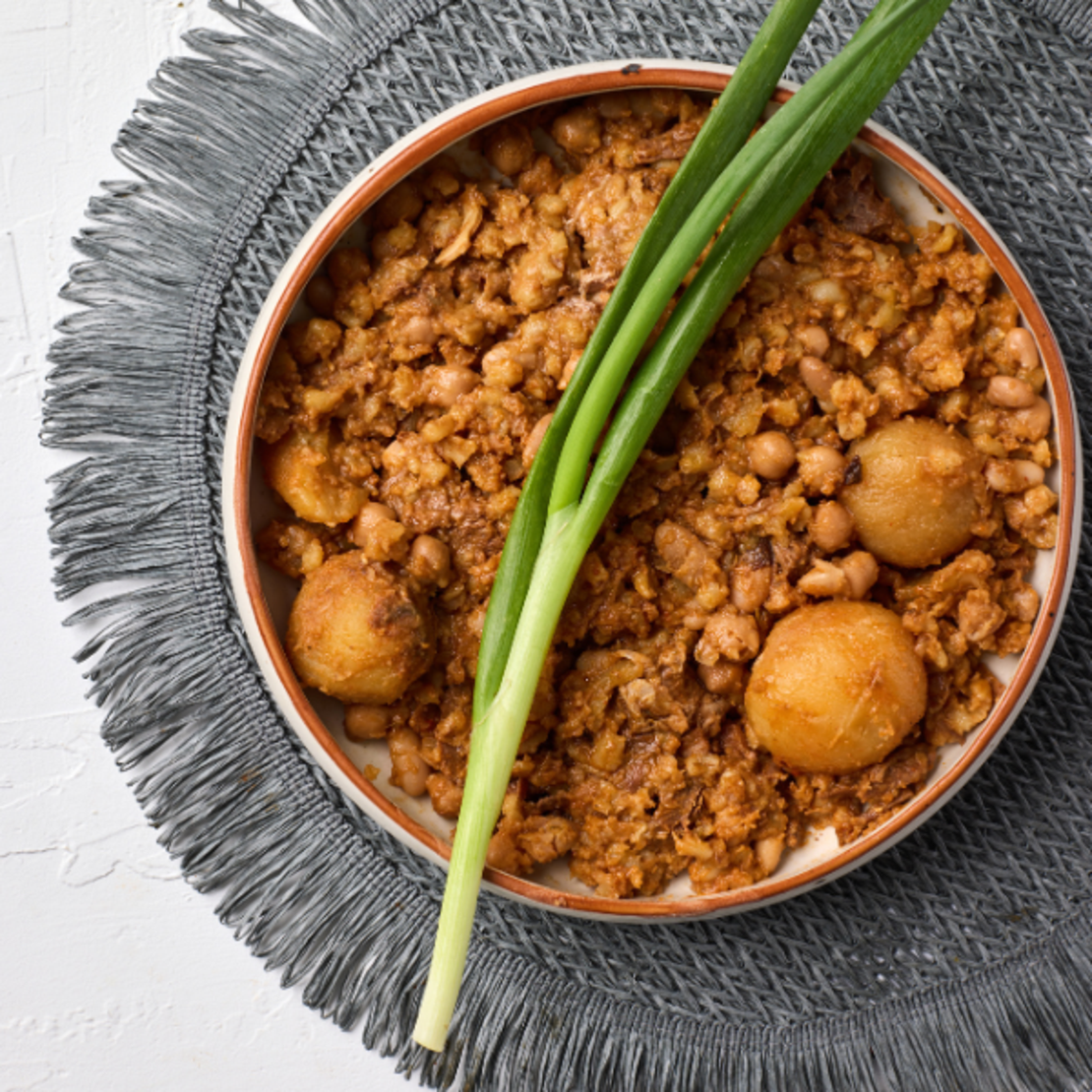 חמין טבעוני