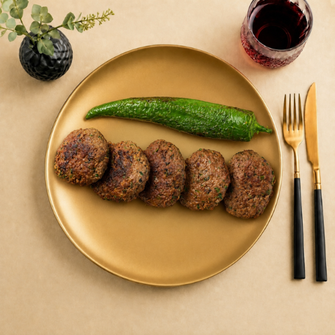 קבב ביתי על האש - מארז