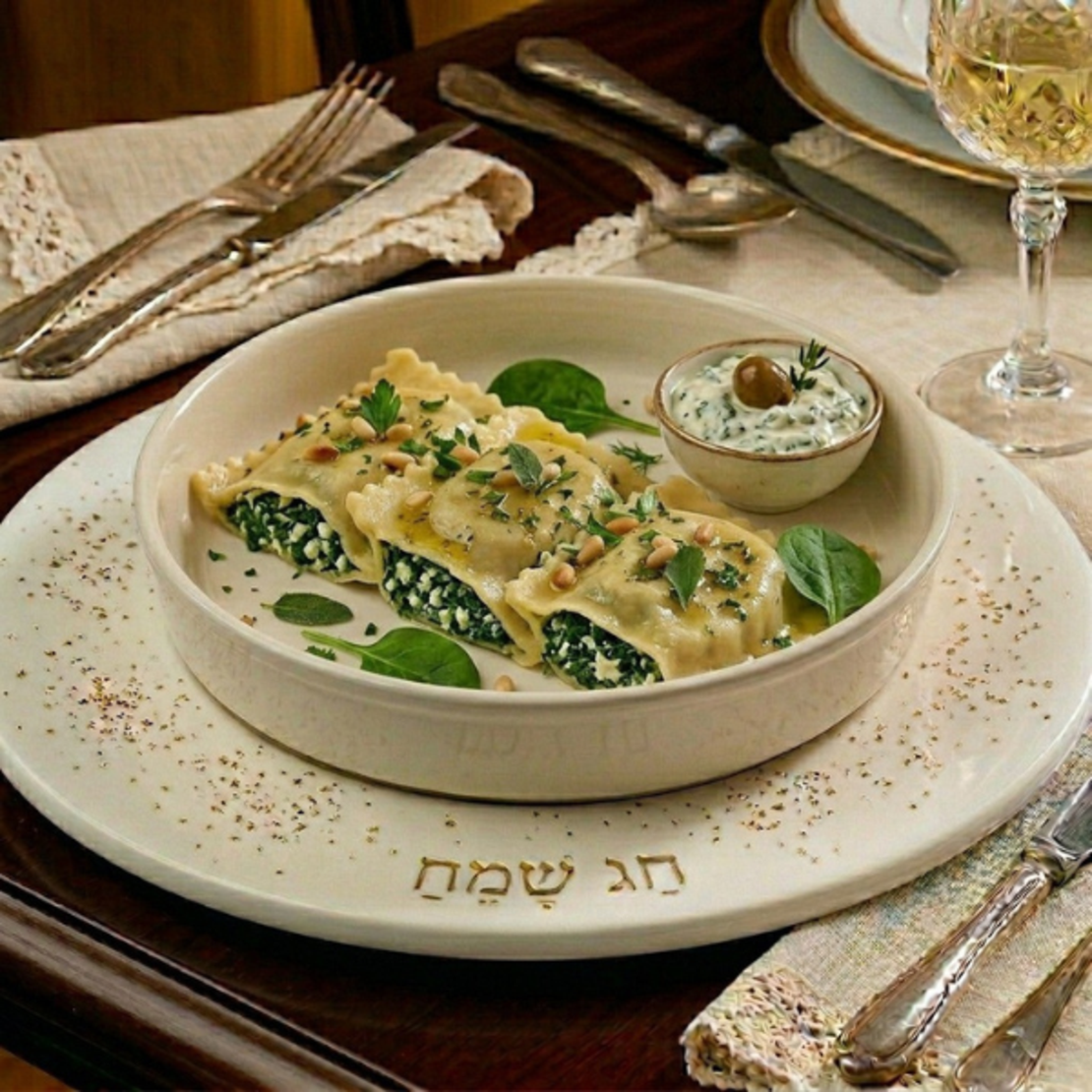 רביולי תרד