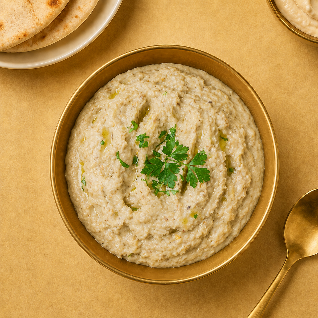 חצילים בטחינה