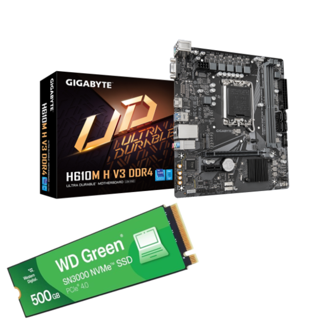 מחשב נייח עוצמתי MPRO PC – מעבד Intel Core i5-12400  זכרון 8GB  כונן 500GB NVMe  מארז ATX איכותי