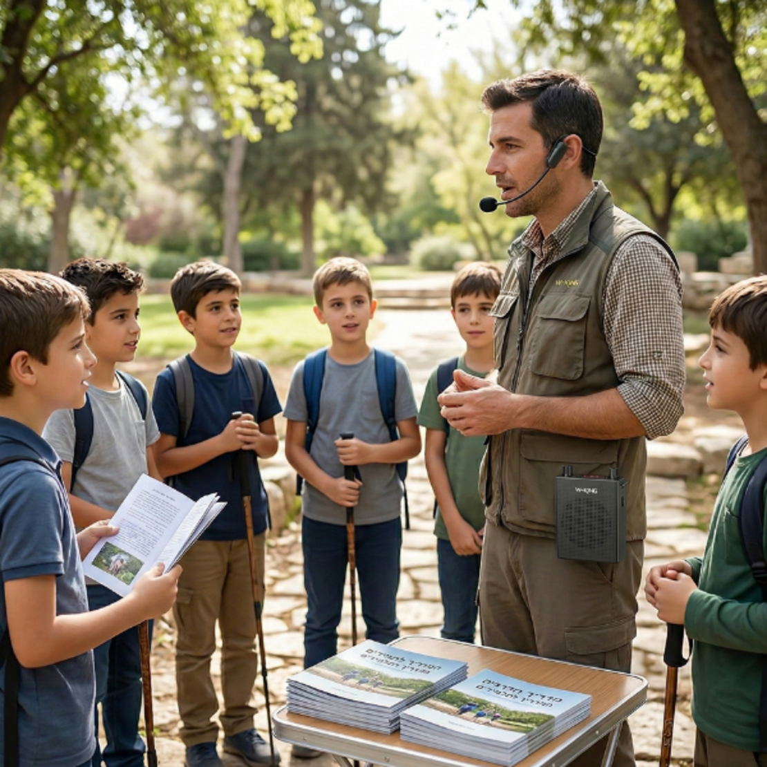 רמקול מדונה אלחוטי מקצועי W-king KS16 25W - חגורת הגברה מומלצת למורים ומרצים