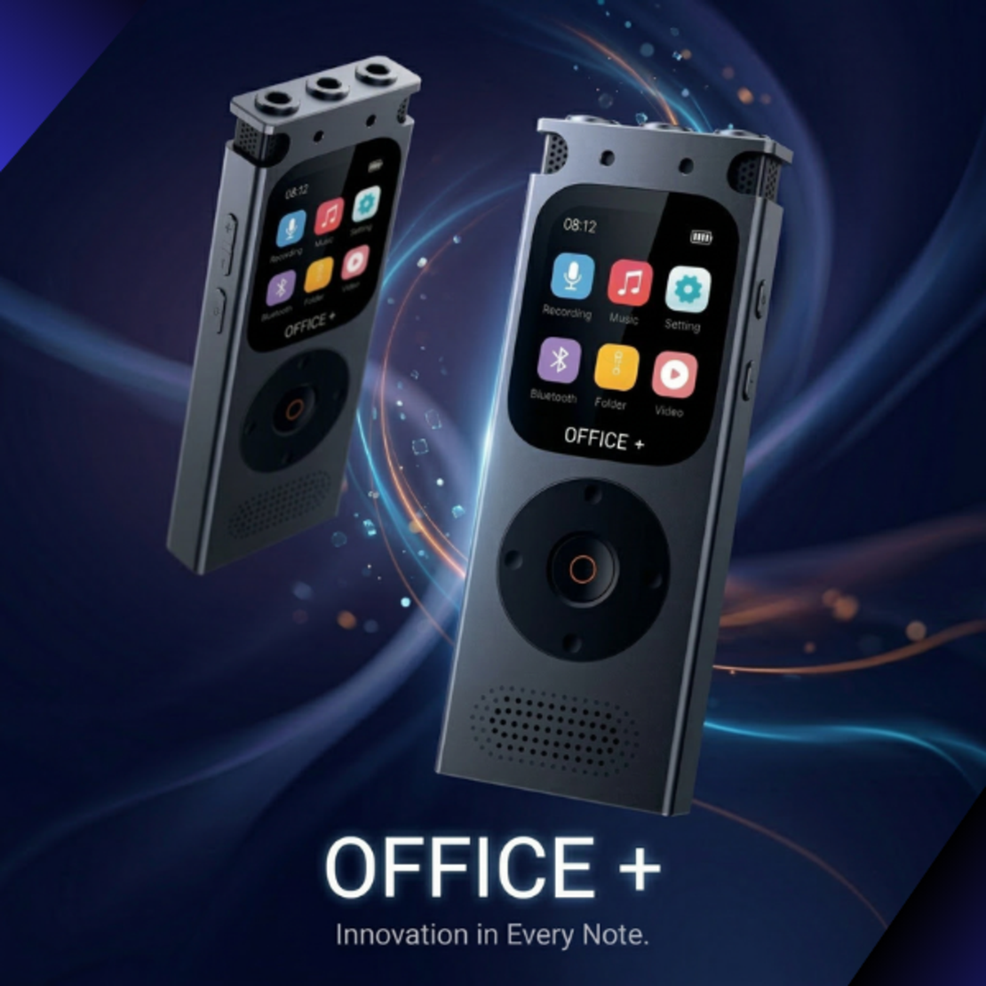 מכשיר הקלטה מקצועי סאמויקס Office Plus – טכנולוגיית AI וביטול רעשים