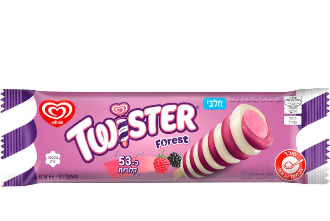 טויסטר בטעמי פירות יער לימון וניל