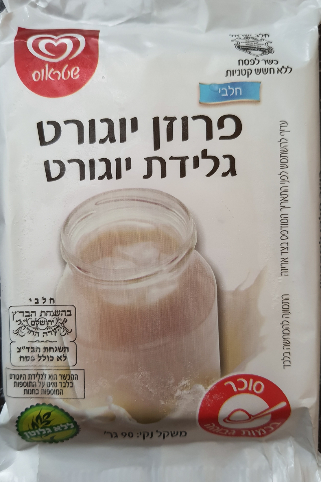 פרוזן יוגורט - גלידת יוגורט