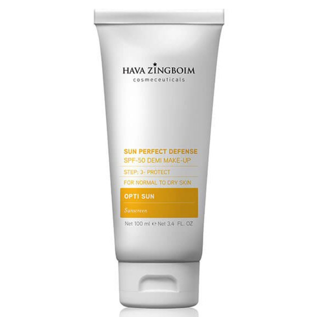 קרם הגנה 50 SPF עם דמי מייקאפ