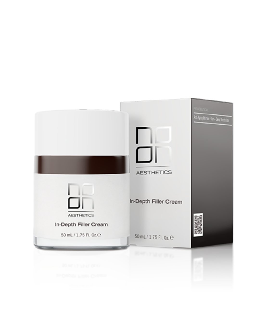 קרם פפטידים למיצוק ומילוי קמטים In-Depth Filler Cream של NOON Aesthetics בקליניקת HBeauty נתניה