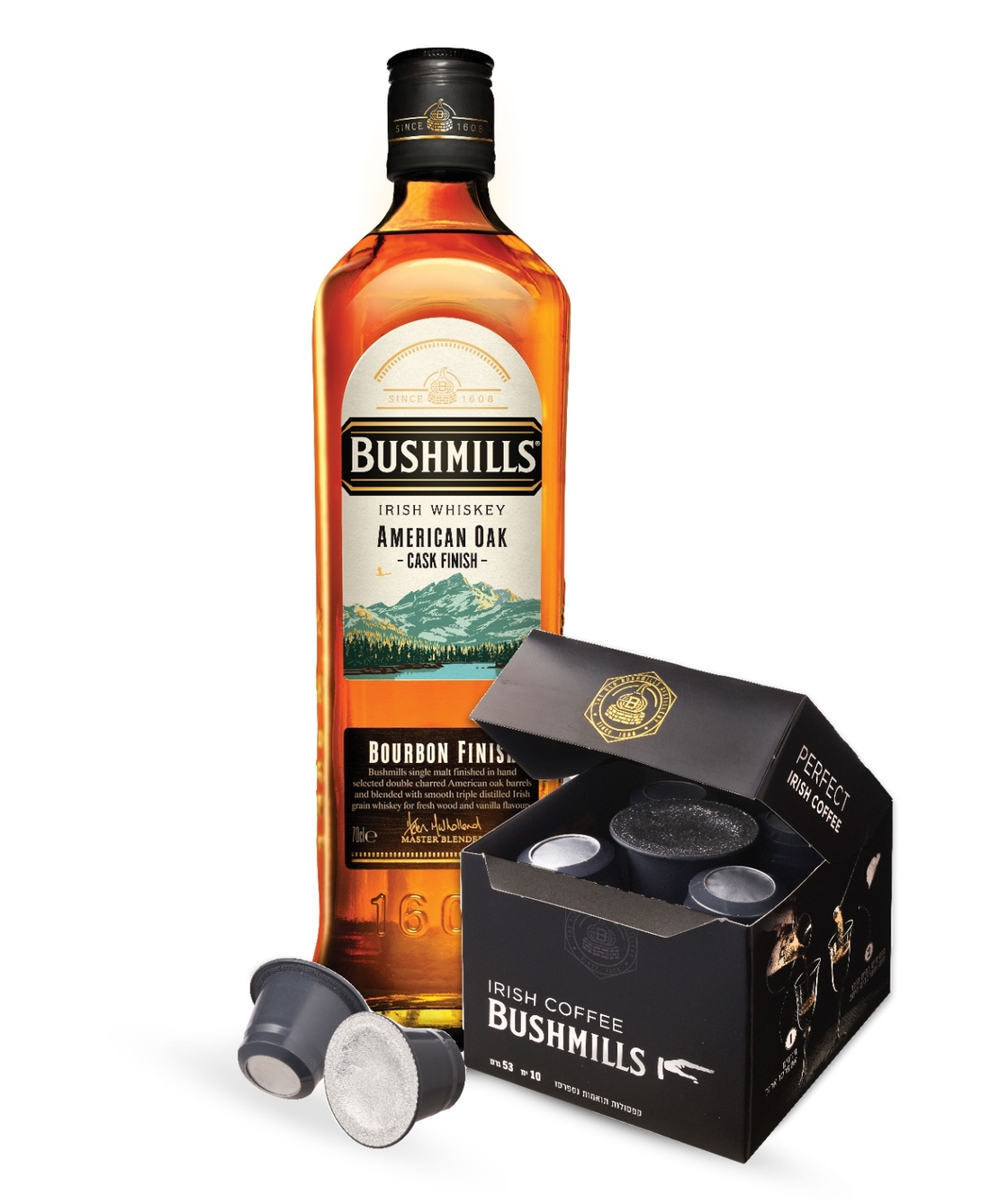 בושמילס אוריג'ינל אוק קאסק פיניש BUSHMILLS ORIGINAL CASK FINISH