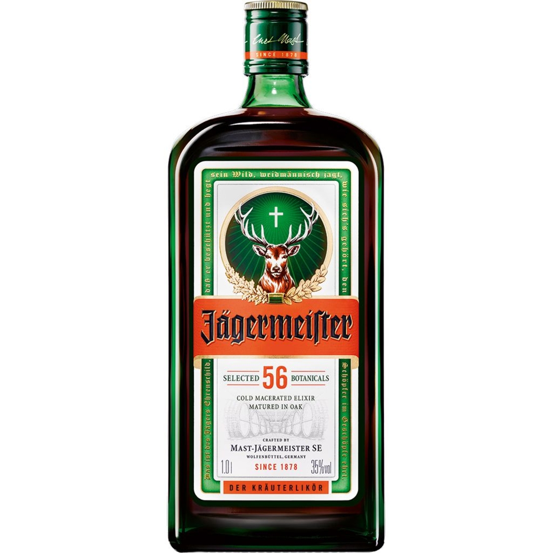 ייגרמיסטר 1 ליטר-Jagermeister