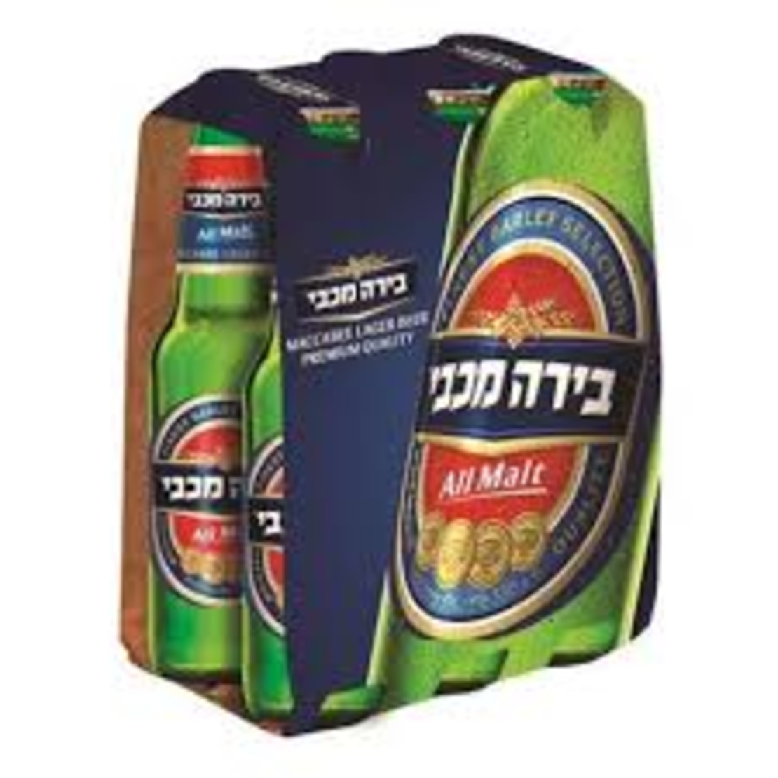 שישית בירה מכבי 6*330 מ