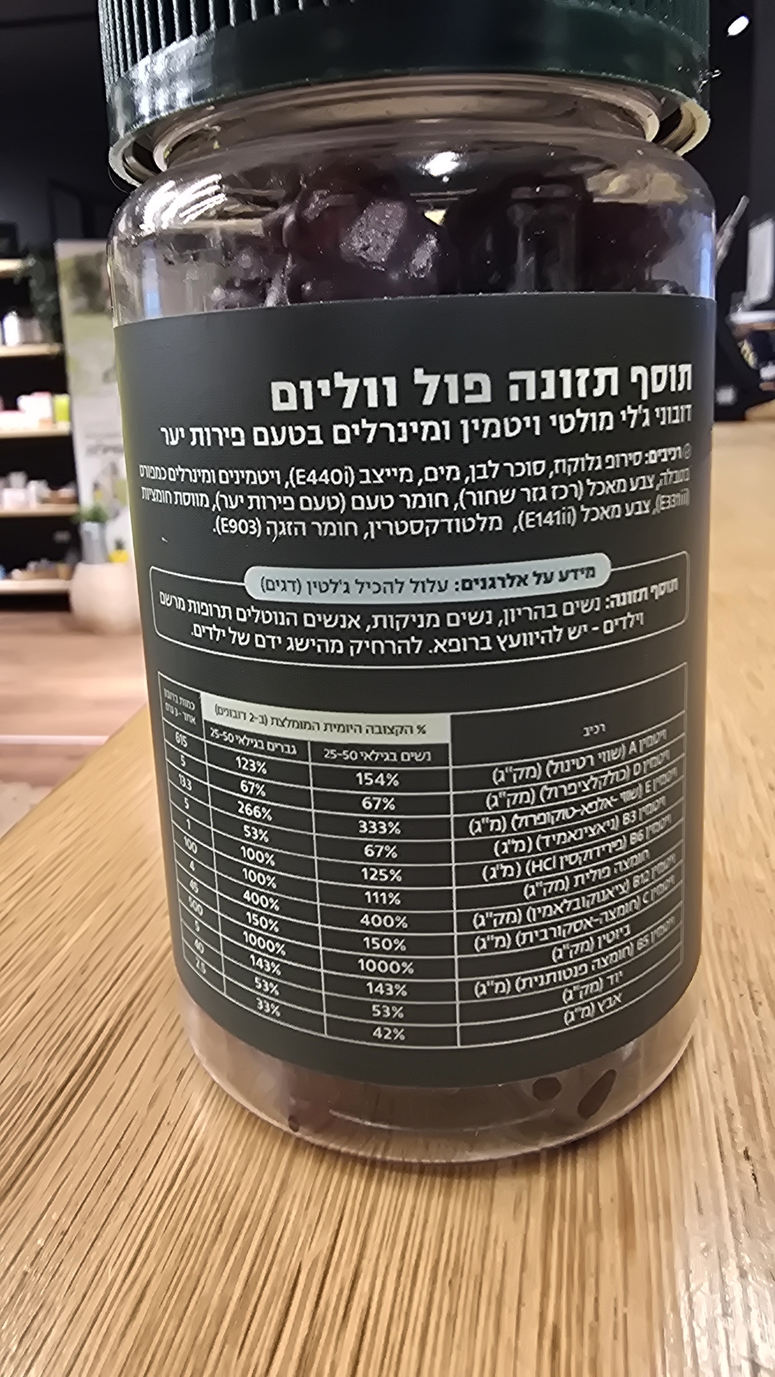 פול ווליום mayven full volume Gummies