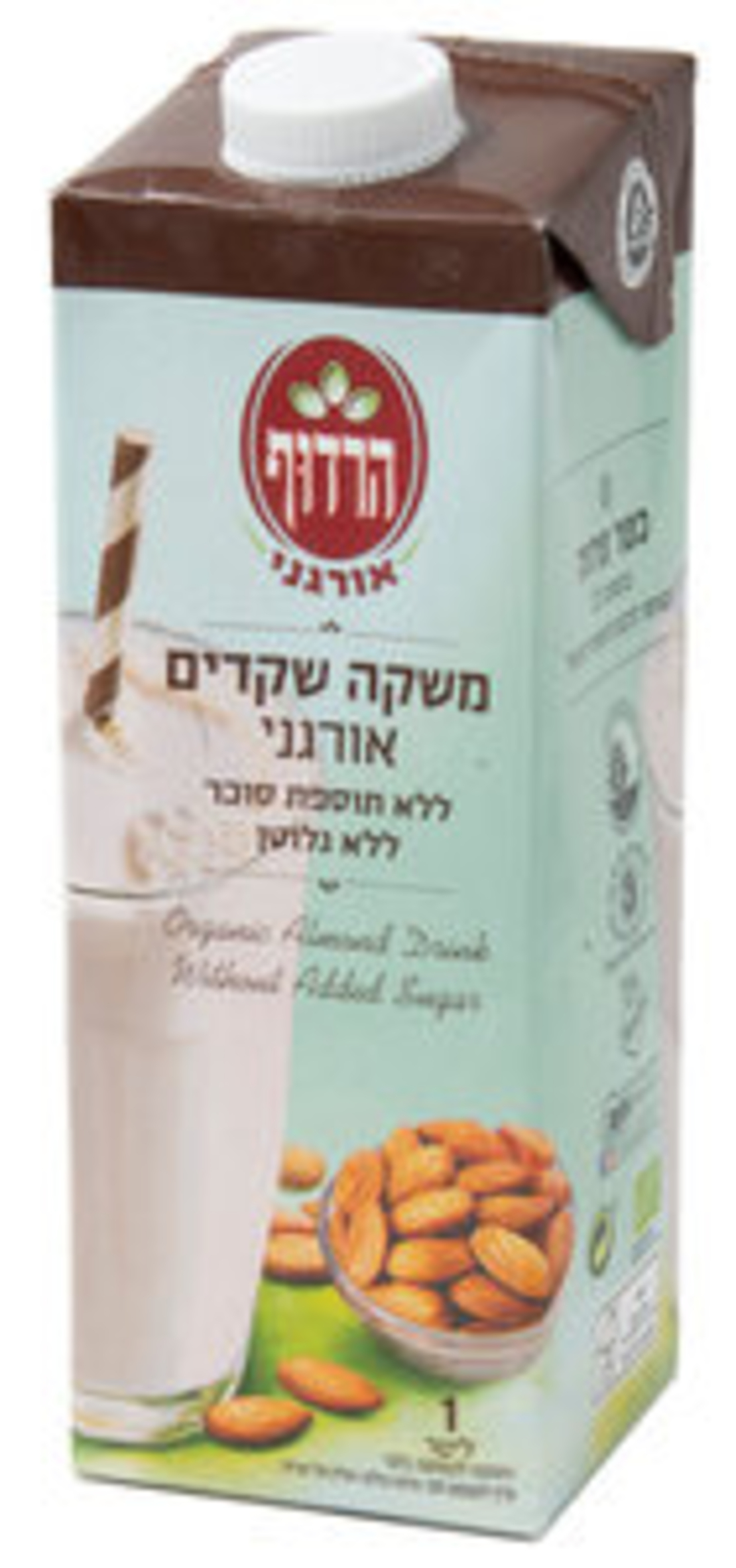 משקה שקדים אורגניים ללא סוכר