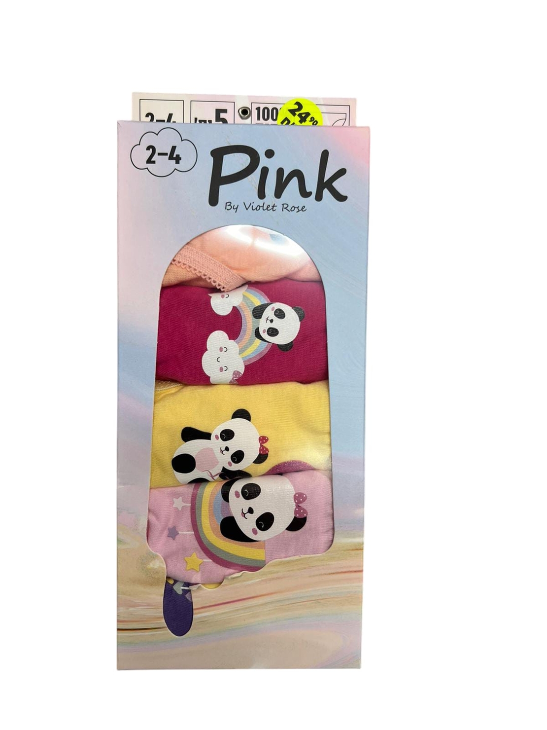 מארז 5 יחידות תחתוני בנות