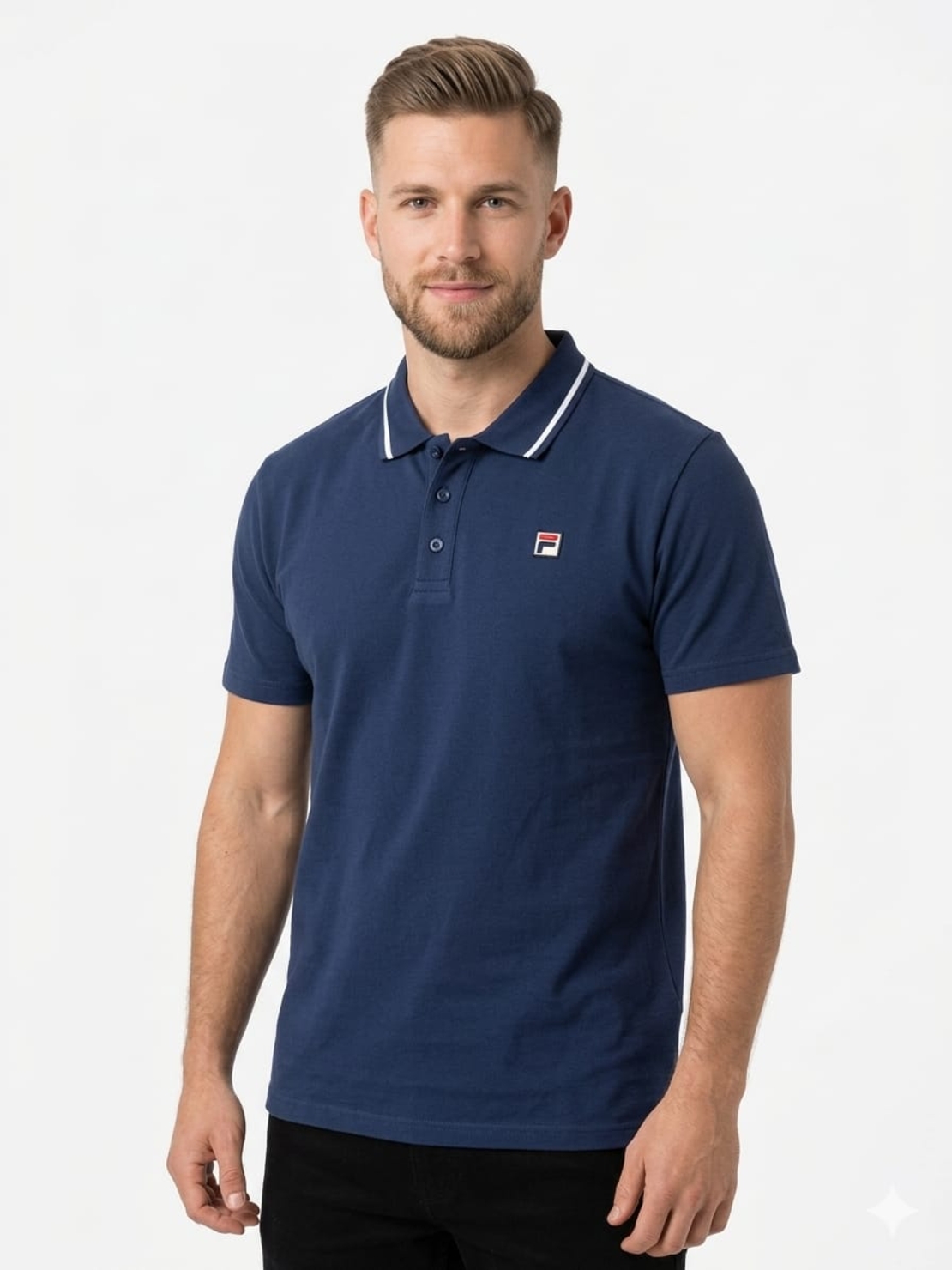 חולצה פולו FILA גבר M-3XL (כחול)