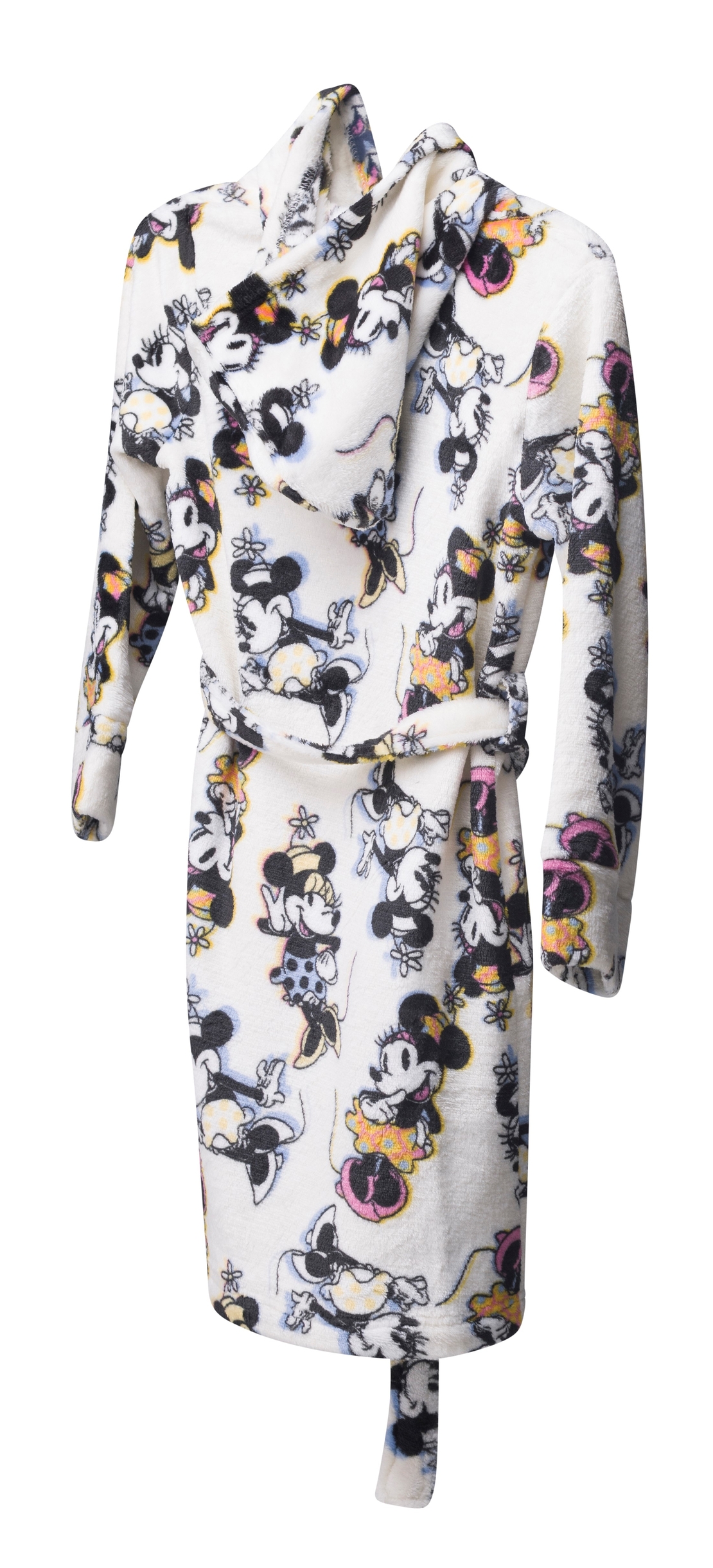 חלוק פלאפי DELTA בנות (6-16) מיני מאוס לבן