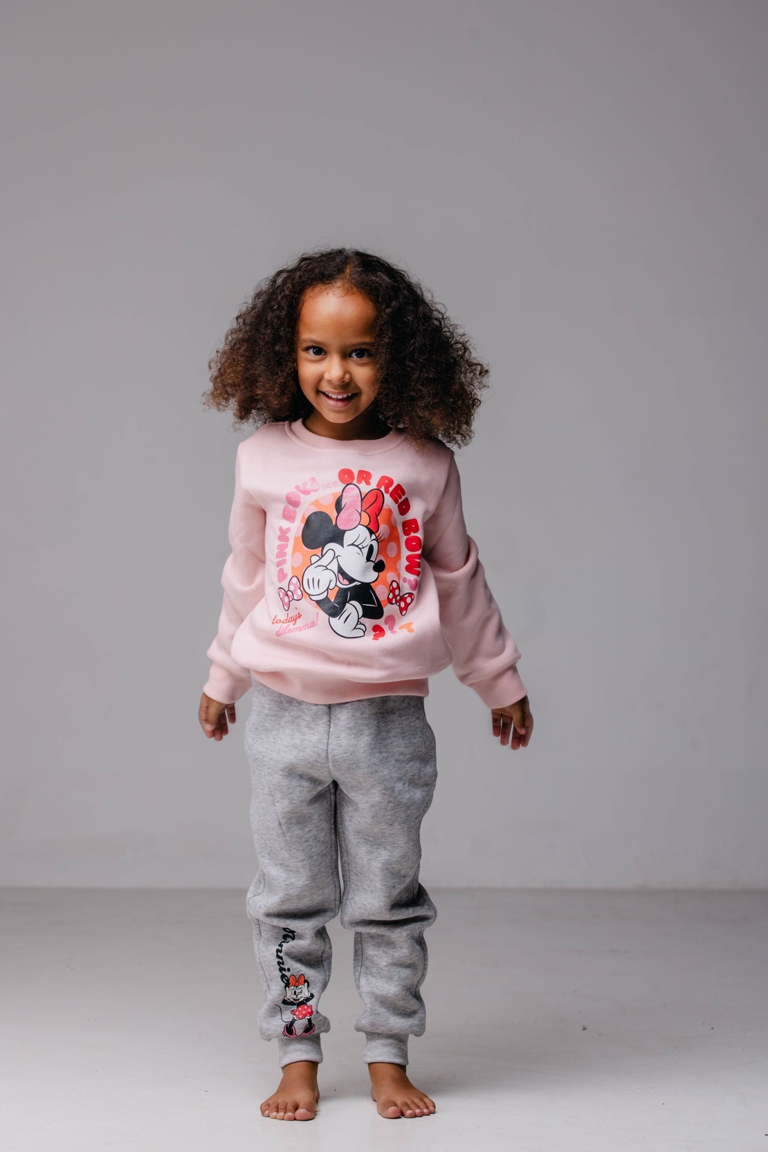 חליפה פוטר DELTA בנות (2-8) מיני מאוס ורוד