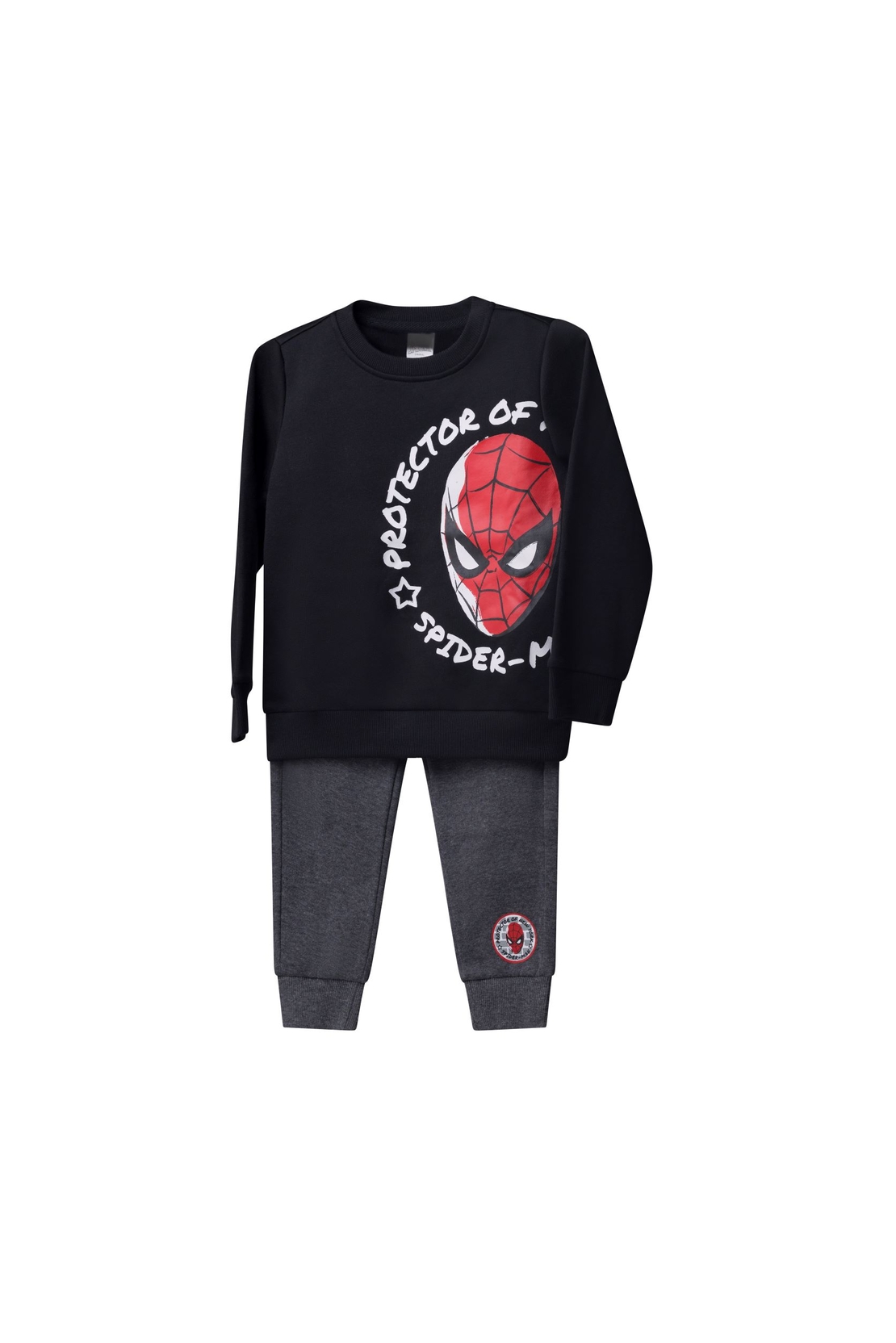 חליפה פוטר DELTA בנים (2-8) ספיידרמן שחור