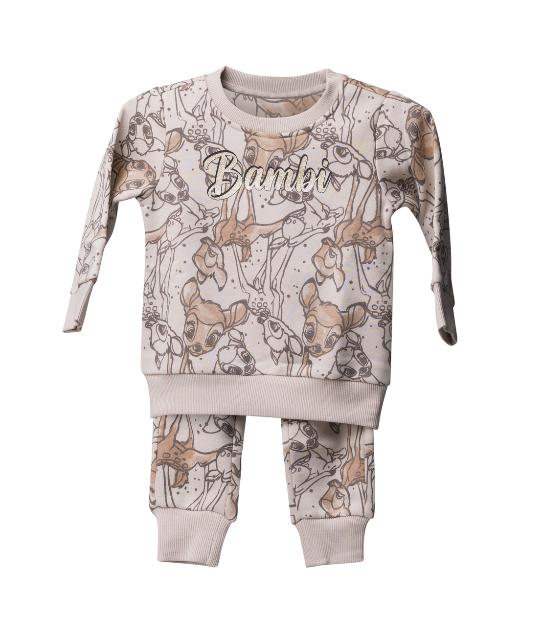 פיג'מה פוטר DELTA בנות (2-10) במבי אופוויט