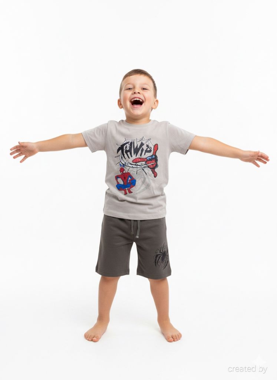 חליפה DELTA קיץ 2-10 בנים ספיידרמן אופוויט