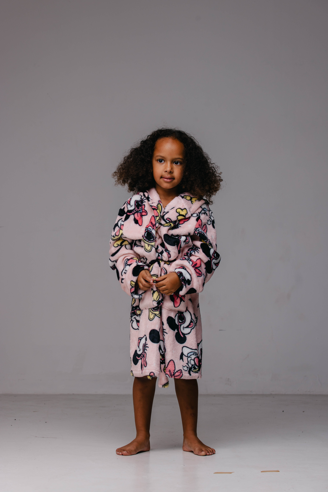 חלוק פלאפי DELTA בנות (6-16) מיני מאוס ורוד