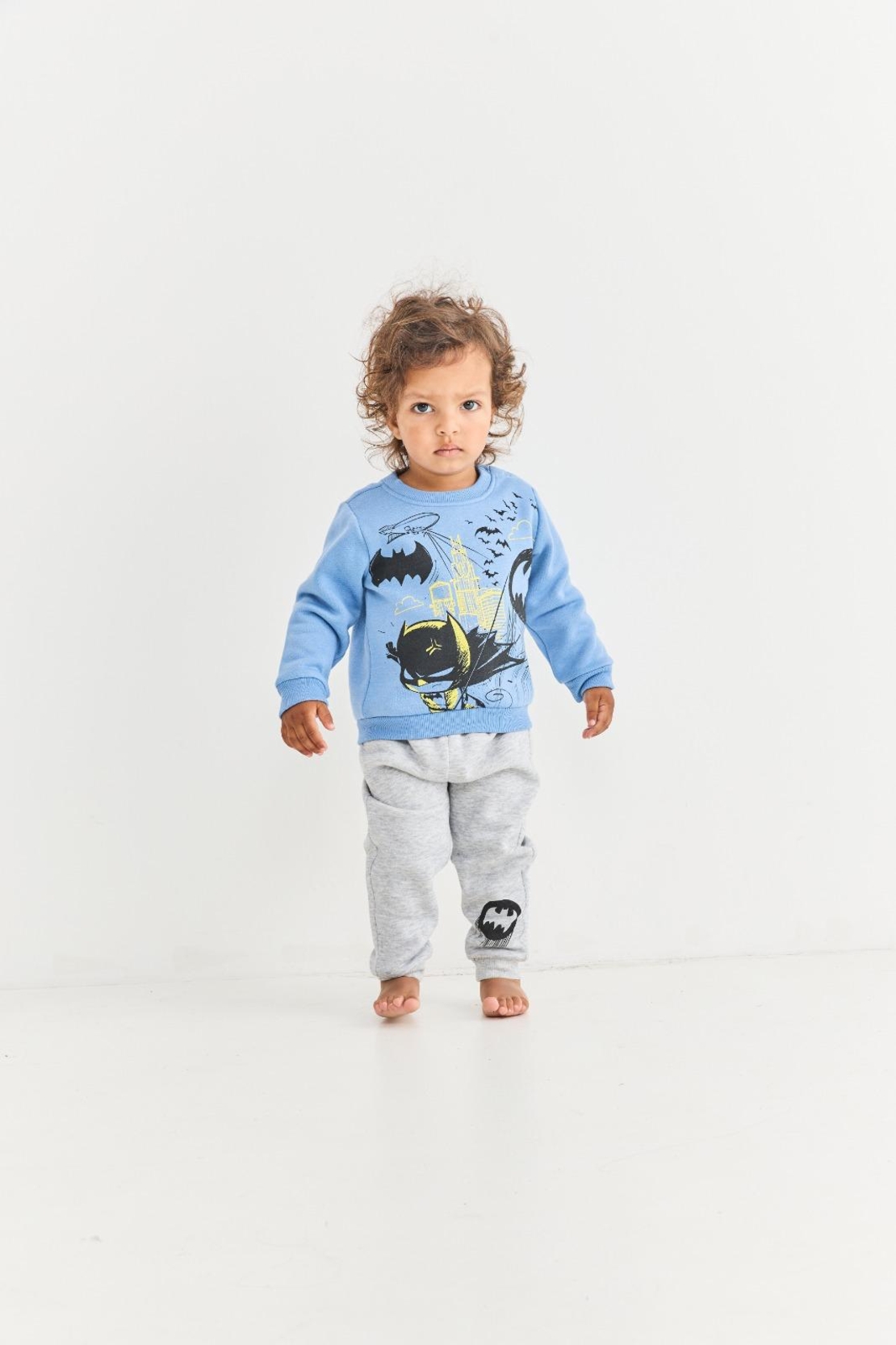 חליפה קטיפה GOLF תינוקות 6-24M בנים באטמן