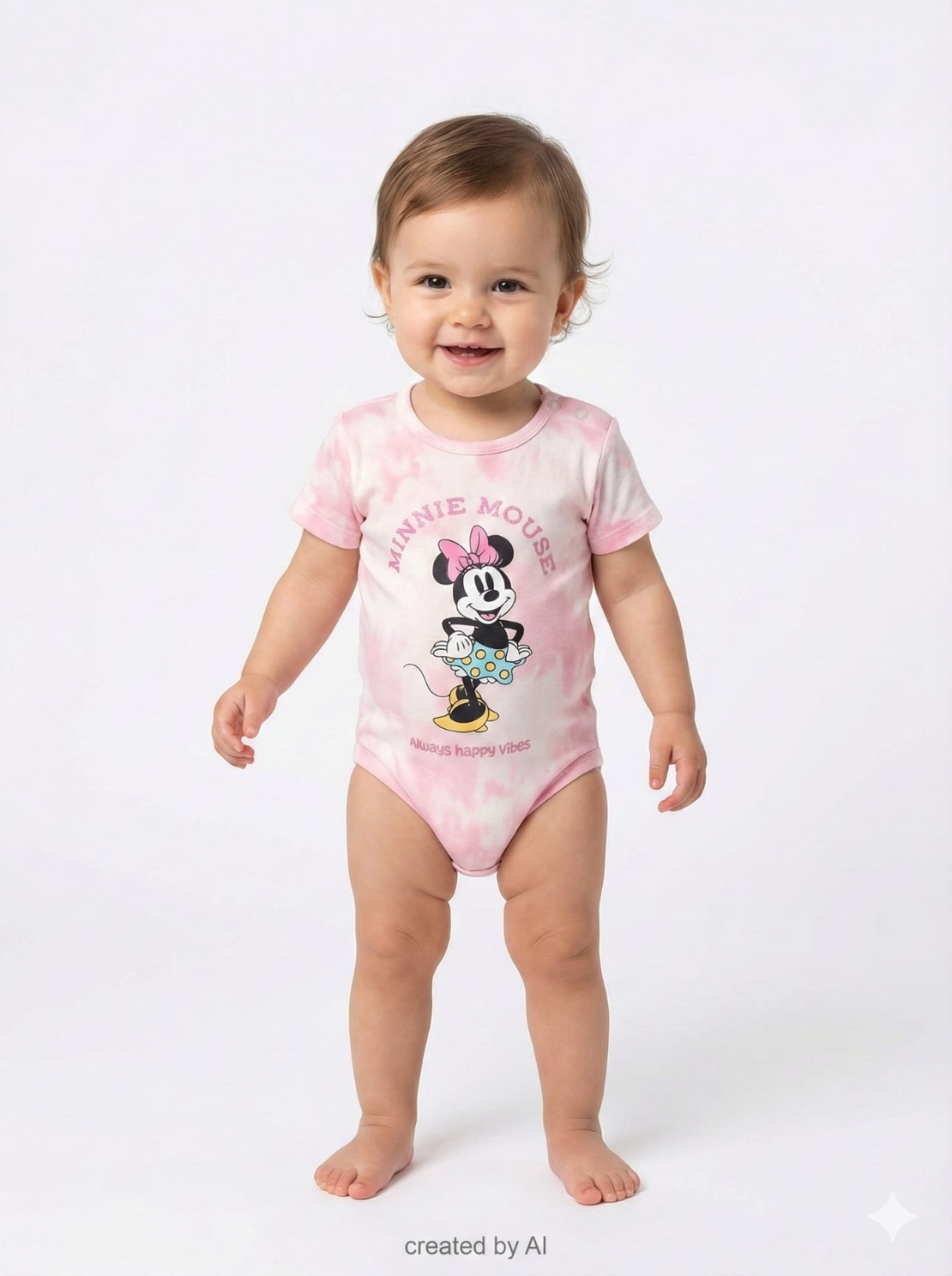 בגד גוף DELTA קיץ 3-24M תינוקות בנות מיני מאוס