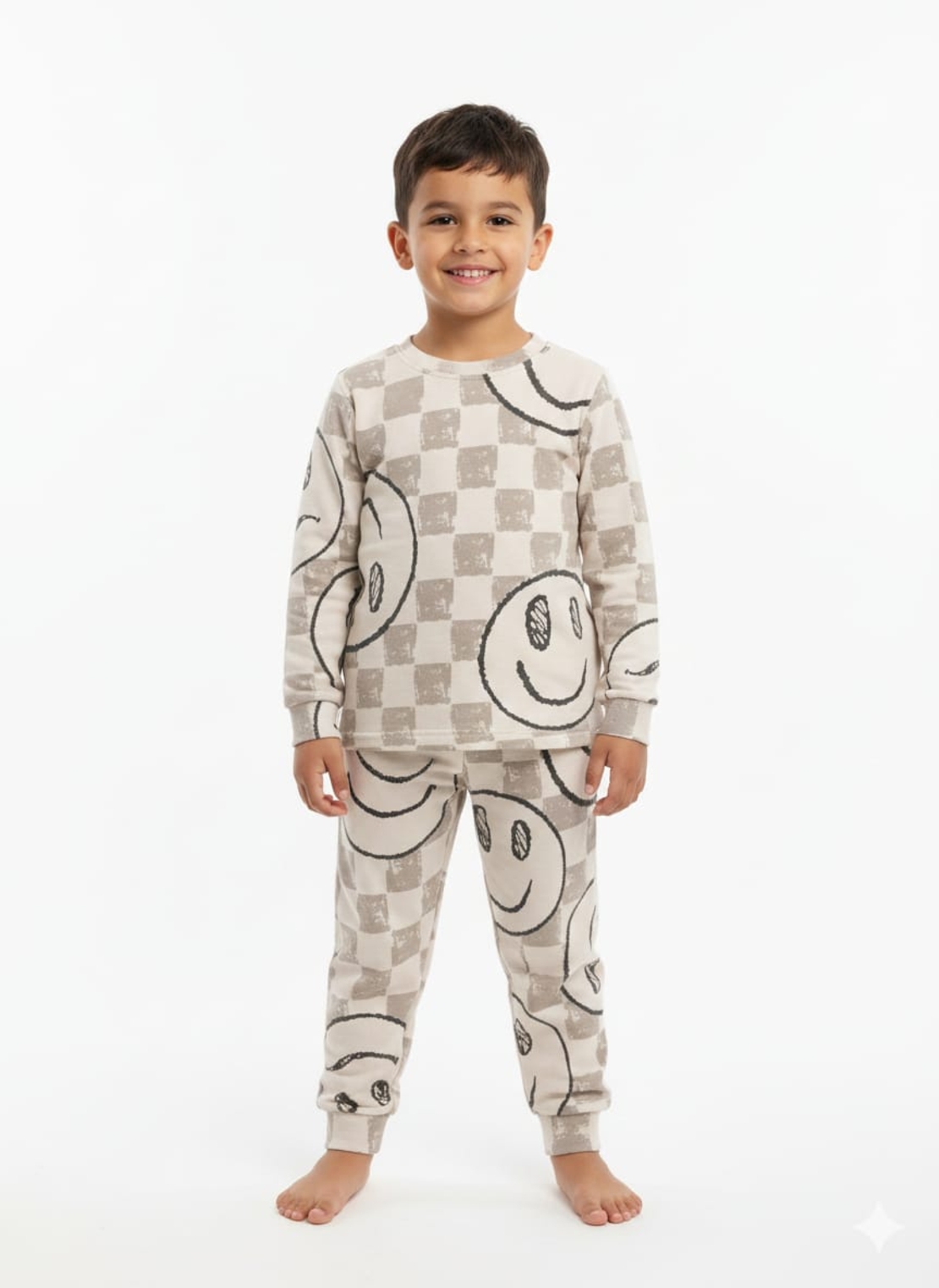 פיג'מה פוטר מדוגמת 2-8 בנים