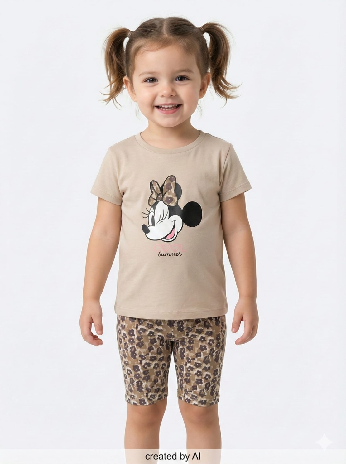 חליפה DELTA קיץ 2-8 בנות מיני מאוס מנוומר