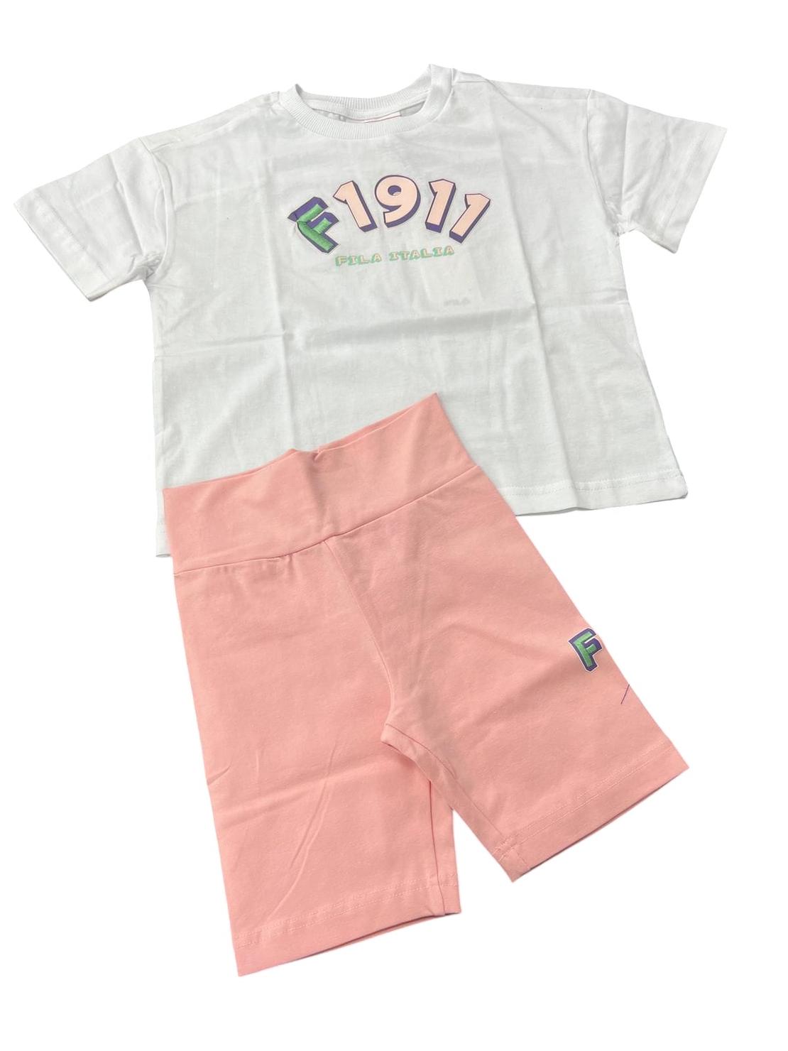 חליפה קיץ FILA מדוגמת 6-24M תינוקות בנות