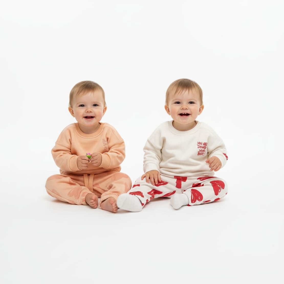 חליפה פוטר מדוגמת 12-24M בנות (כתום/צהוב/ורוד/אופוויט)